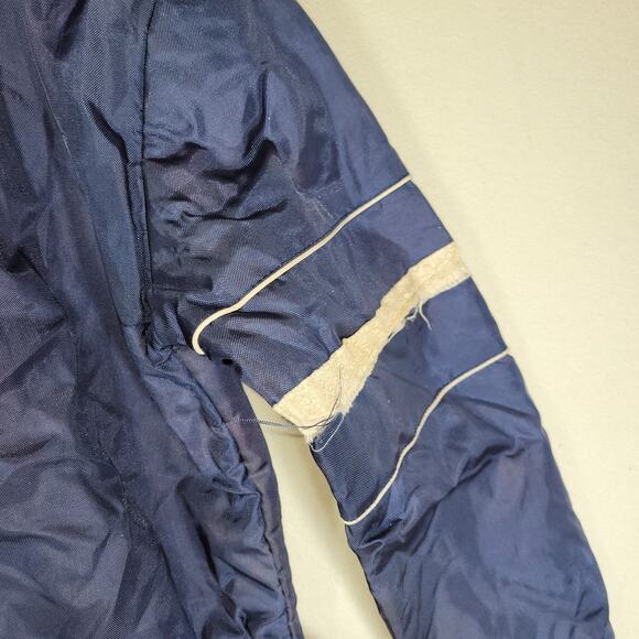 Vintage Guys Actionwear Coveralls S Mens Blue Insulated Workwear Y2k Grunge Fall - Picture 14 of 16